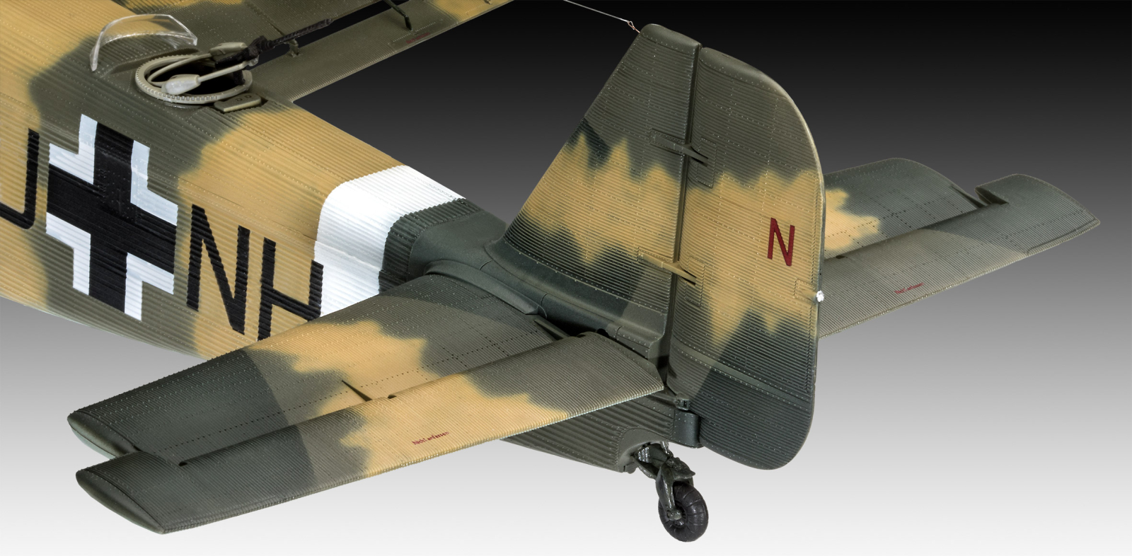 Сборная модель REVELL Немецкий самолет Junkers Ju52/3m 1:48 (3918) - Фото 4