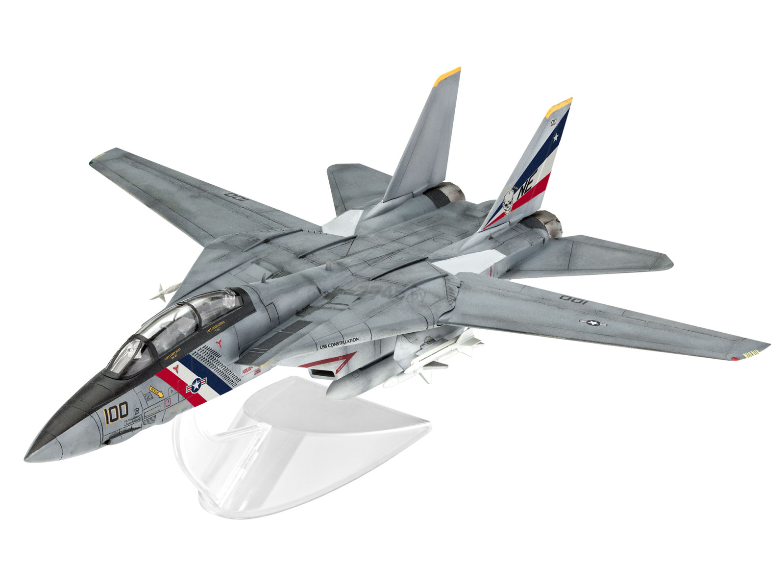 Сборная модель REVELL Палубный истребитель F-14D Super Tomcat 1:100 (3950)