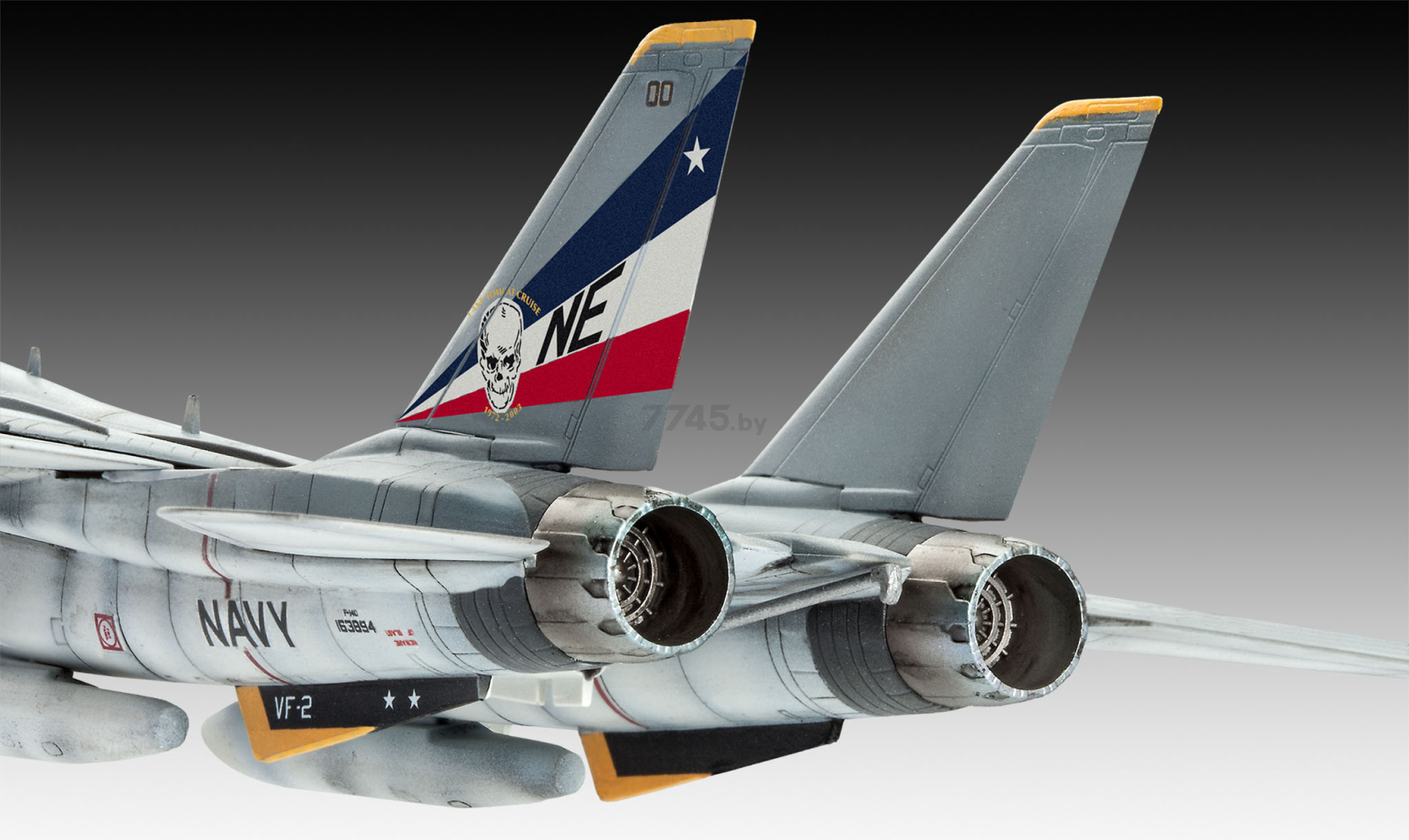 Сборная модель REVELL Палубный истребитель F-14D Super Tomcat 1:100 (3950) - Фото 4
