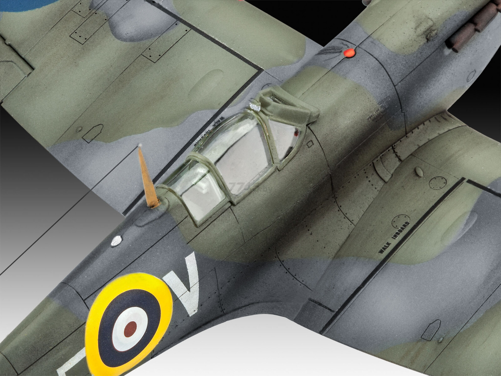Сборная модель REVELL Британский истребитель Spitfire Mk Iia 1:72 (3953) - Фото 2