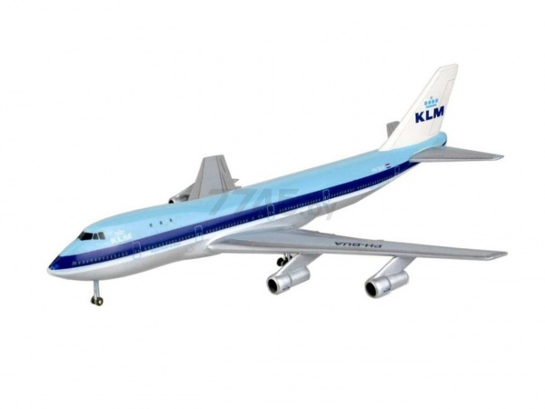Сборная модель REVELL Пассажирский самолет Boeing 747-200 1:450 (3999)