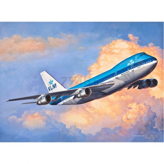 Сборная модель REVELL Пассажирский самолет Boeing 747-200 1:450 (3999) - Фото 4