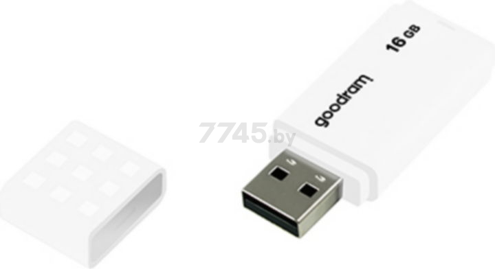 USB-флешка 16 Гб GOODRAM UME2 White (UME2-0160W0R11) - Фото 4