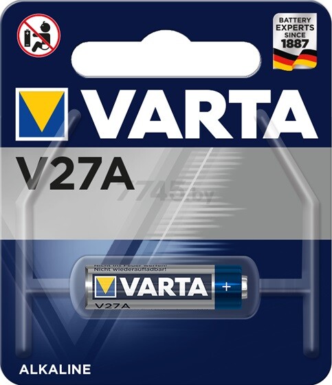 Батарейка V27A VARTA 12 V алкалиновая