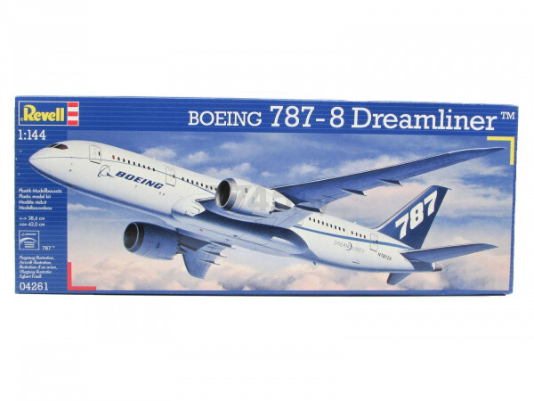 Сборная модель REVELL Пассажирский самолет Boeing 787-8 Dreamliner 1:144 (4261) - Фото 7