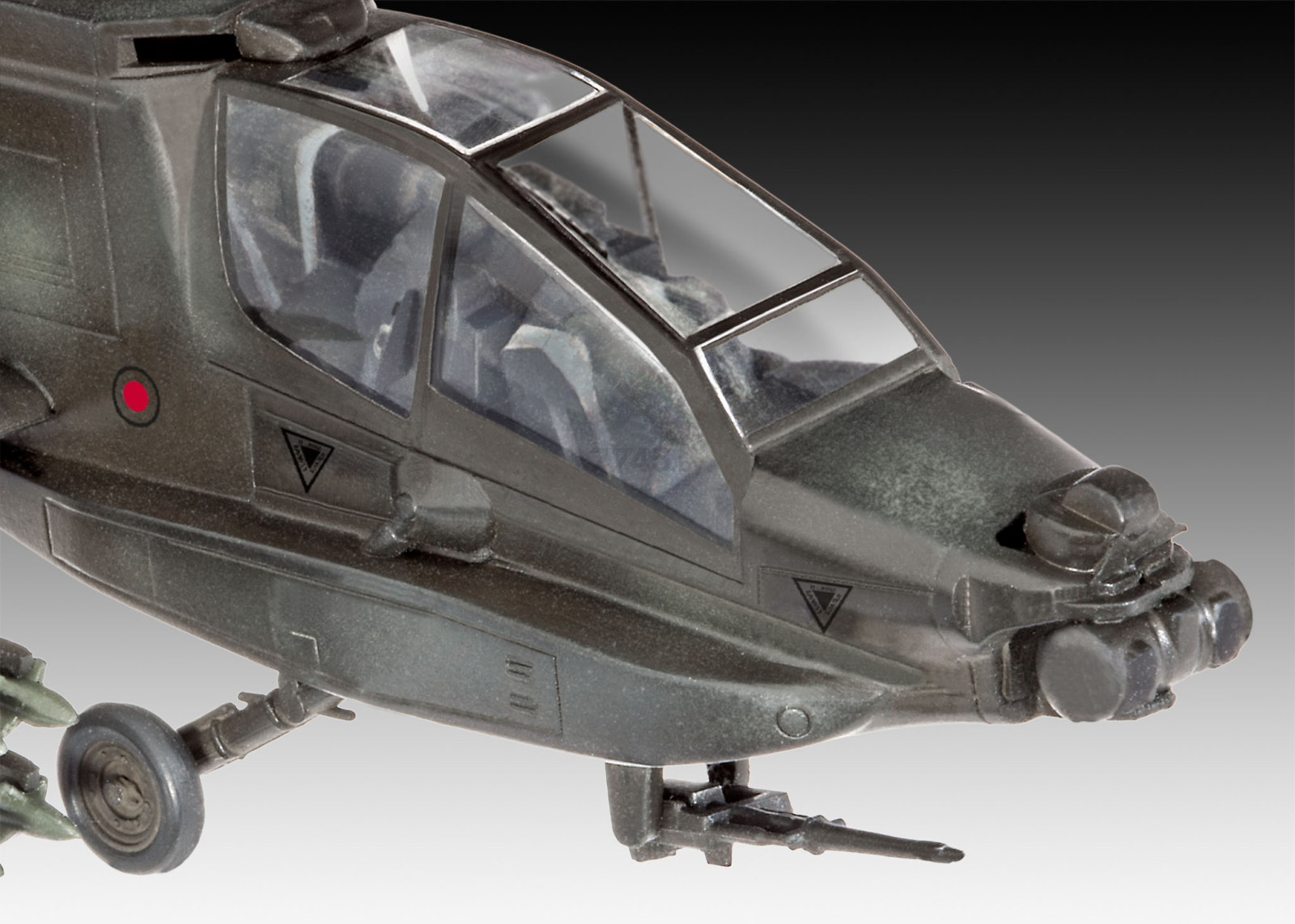 Сборная модель REVELL Американский ударный вертолет AH-64A Apache 1:100 (4985) - Фото 2