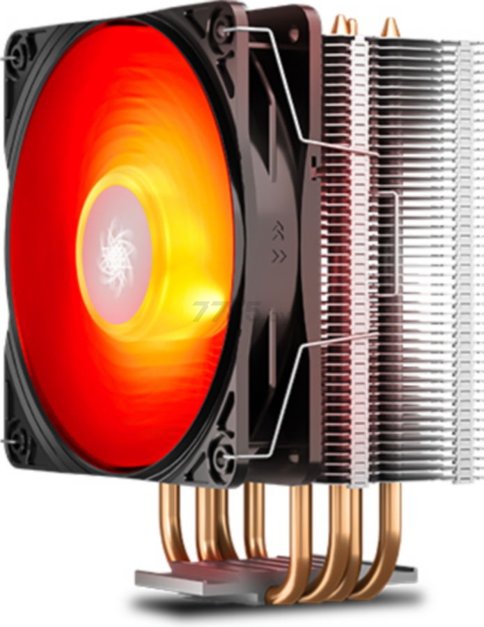 Кулер для процессора DEEPCOOL GammaXX 400 V2 Red (DP-MCH4-GMX400V2-RD) - Фото 5