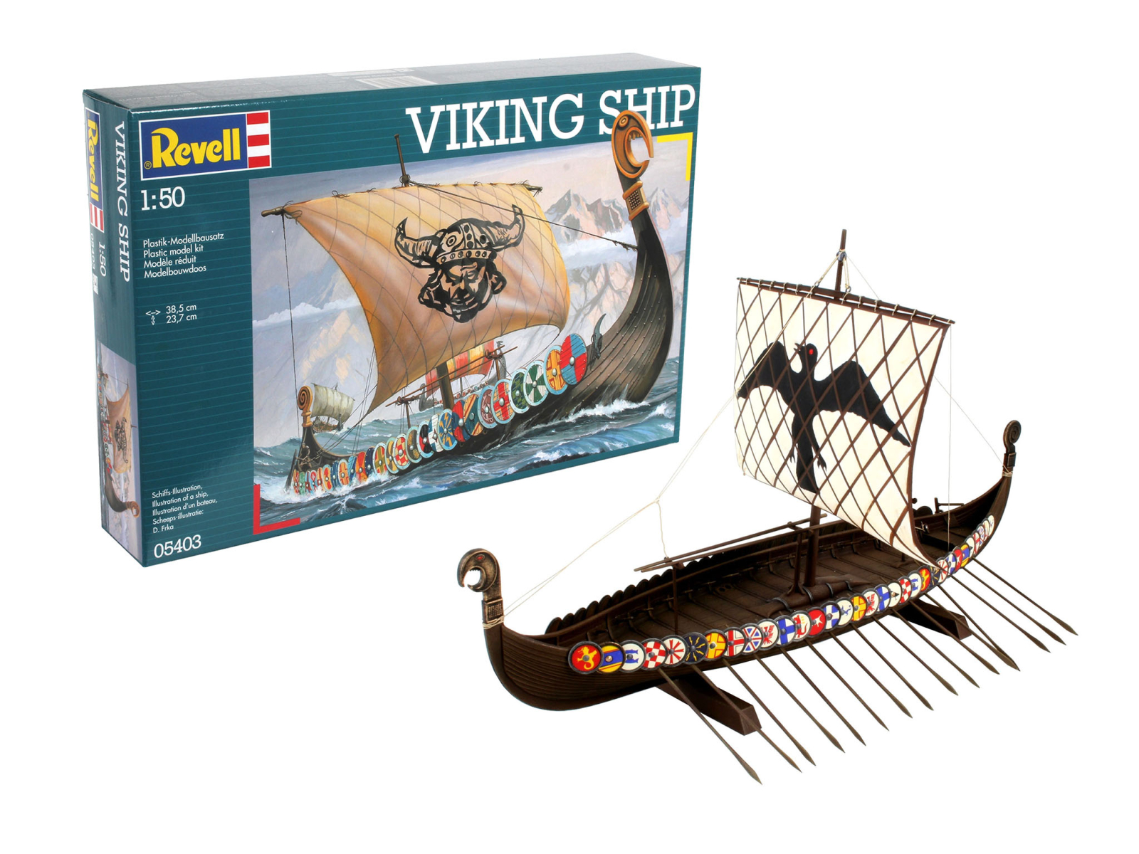 Сборная модель REVELL Корабль викингов 1:50 (5403) - Фото 2