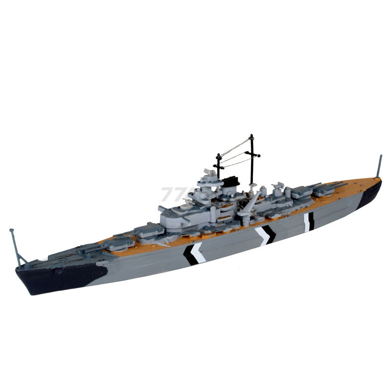 Сборная модель REVELL Линейный корабль Бисмарк 1:1200 (5802)