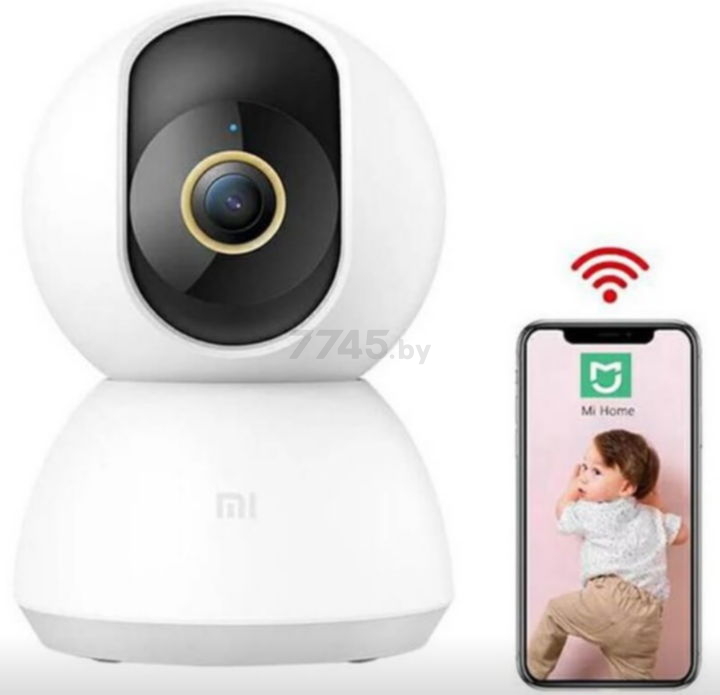 IP-камера видеонаблюдения домашняя XIAOMI Mi 360 Home Security Camera 2K (BHR4457GL) - Фото 6