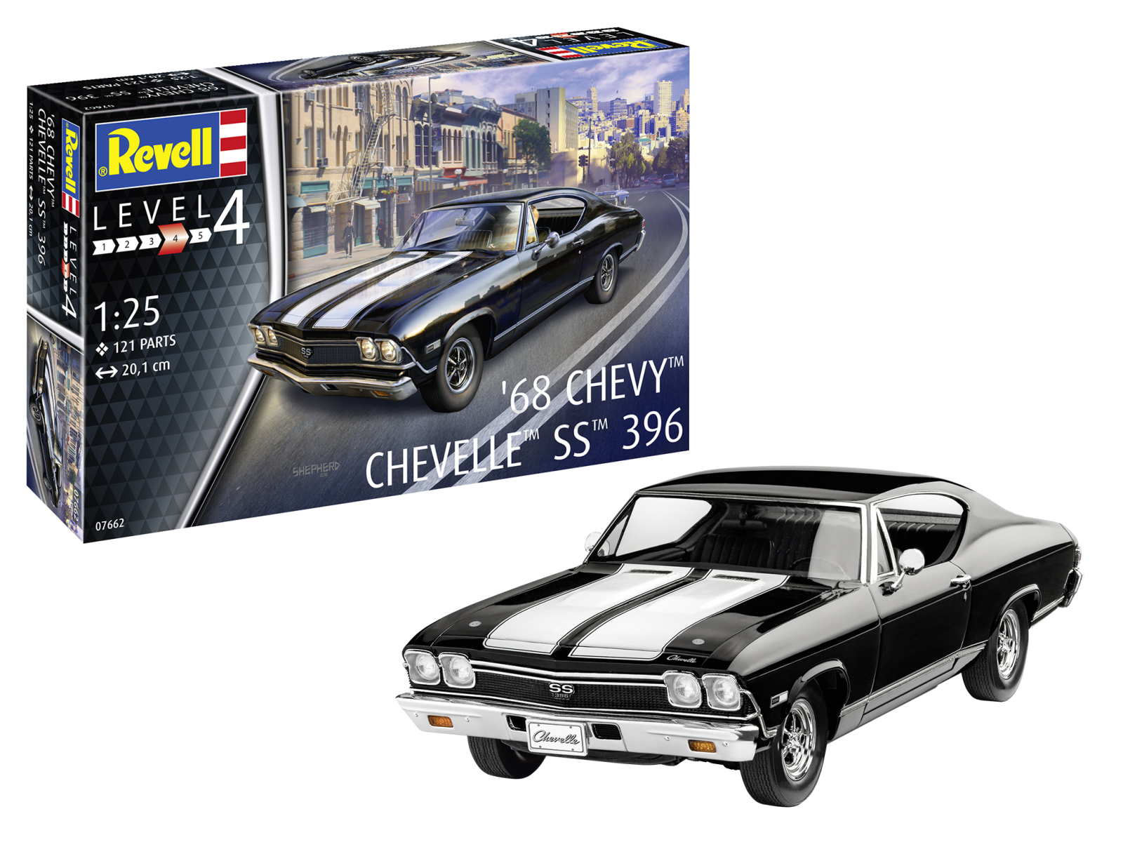 Сборная модель REVELL Автомобиль Chevy Chevelle 1:25 (7662) - Фото 6