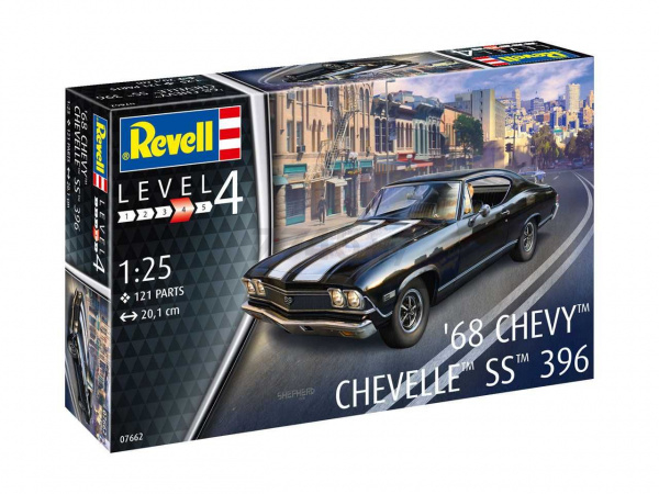 Сборная модель REVELL Автомобиль Chevy Chevelle 1:25 (7662) - Фото 7