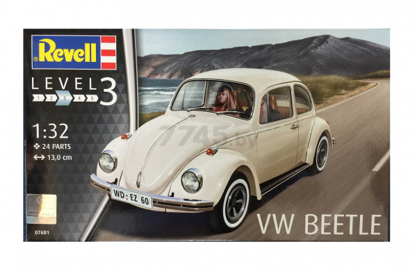 Сборная модель REVELL Автомобиль VW Жук 1:32 (7681) - Фото 8