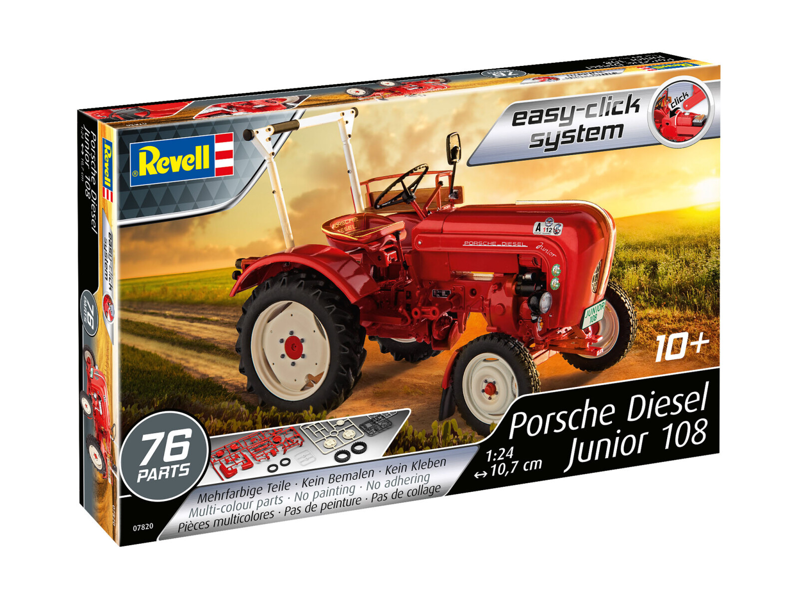 Сборная модель REVELL Easy-Click Трактор Porshe Junior 1:24 (7820) - Фото 6