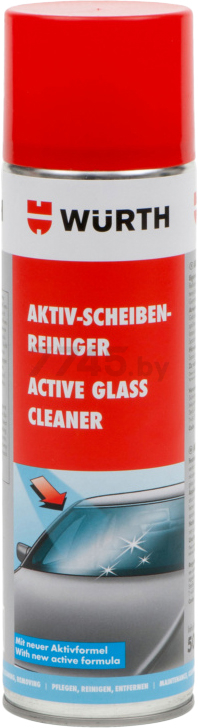 Очиститель стекол WURTH Active 500 мл (089025)