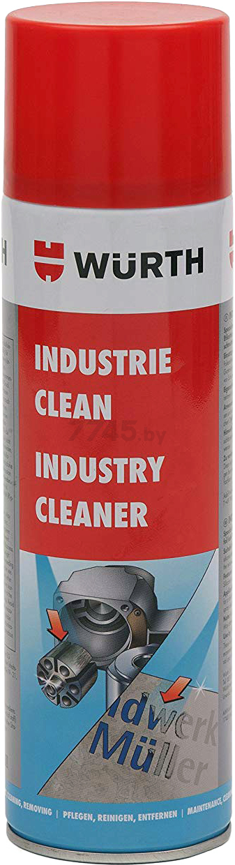 Очиститель универсальный WURTH Industrie Clean 500 мл (0893140)