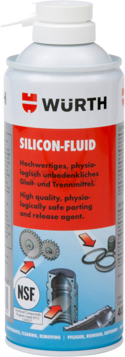Смазка силиконовая WURTH Silicon Fluid 400 мл (0893221000)