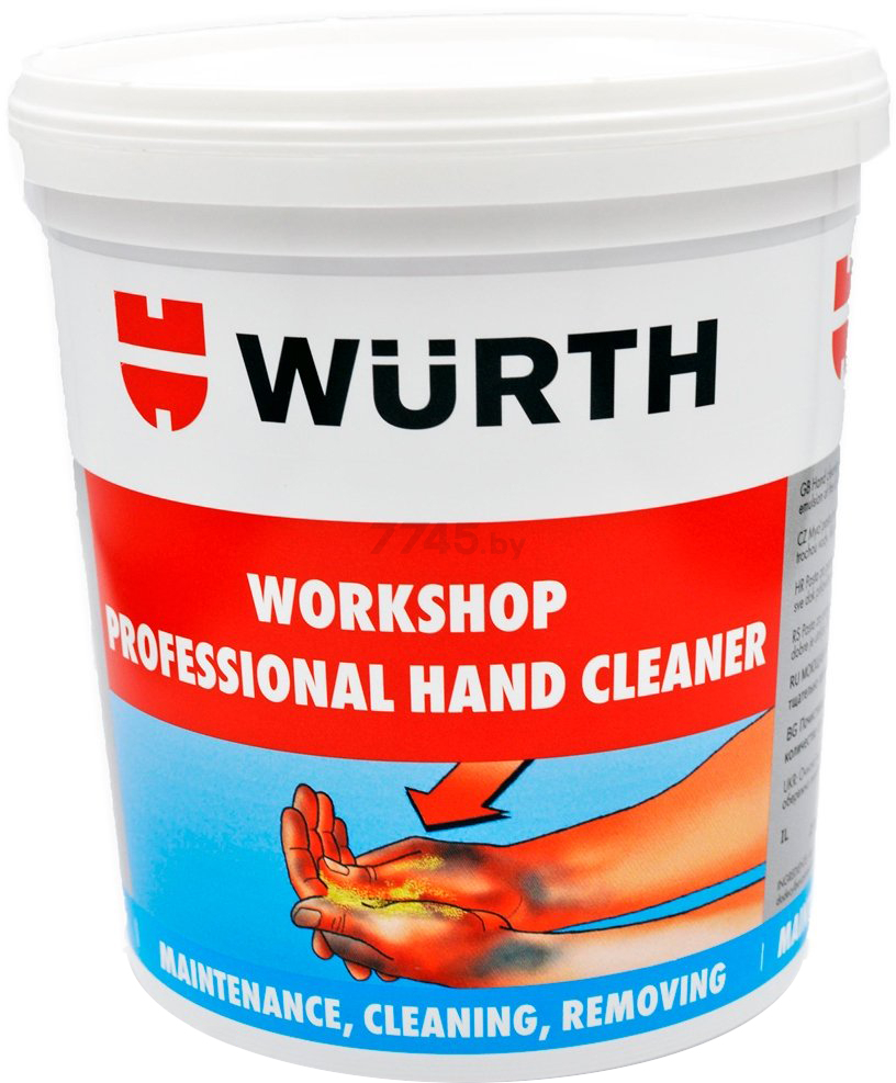 Паста для очистки рук WURTH 1 кг (0893955210)