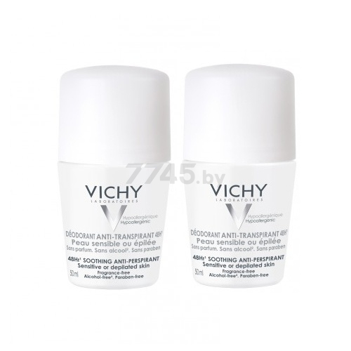 Набор подарочный VICHY Deodorants Для чувствительной кожи 48 ч 100 мл (3337871324728)