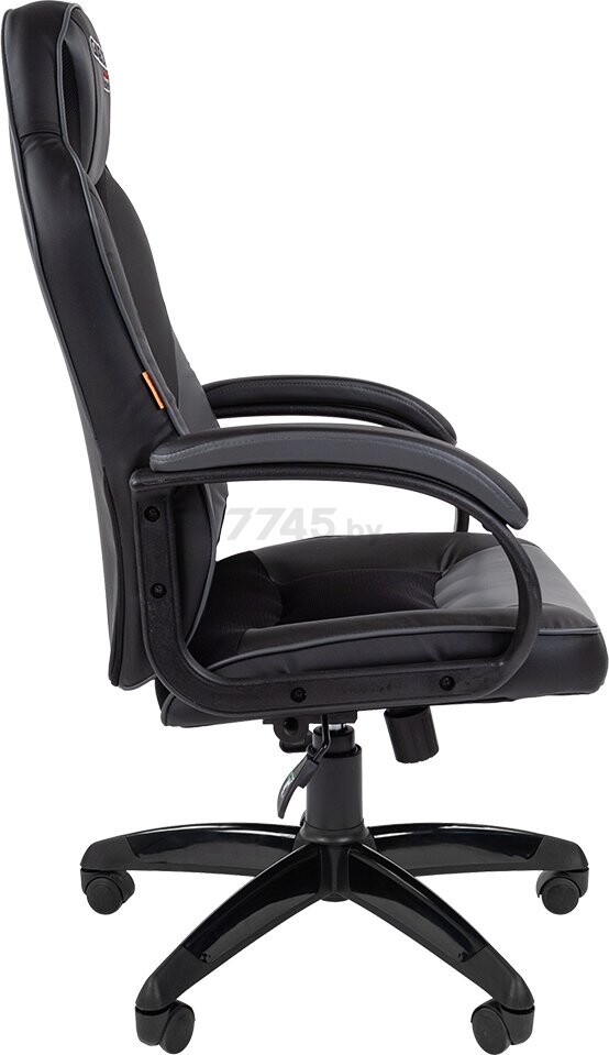 Кресло геймерское CHAIRMAN Game 17 черный/серый - Фото 3