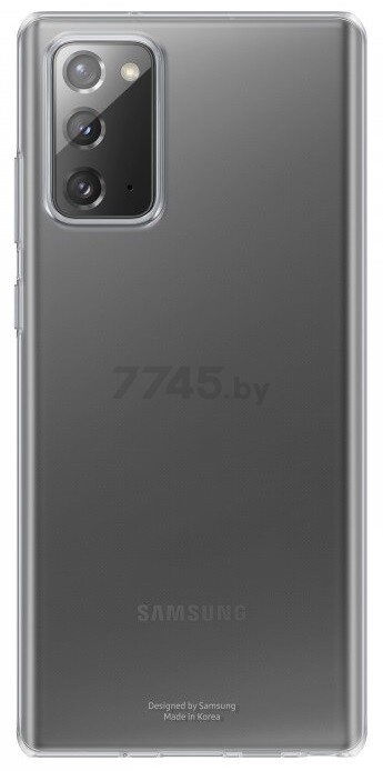 Чехол Samsung Clear Cover для Note20 прозрачный (EF-QN980TTEGRU)