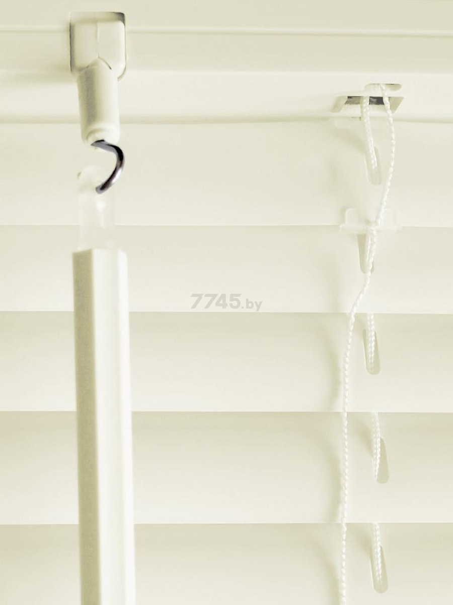 Жалюзи горизонтальные пластиковые ЭСКАР ванильный 100х160 см (6021100160) - Фото 2