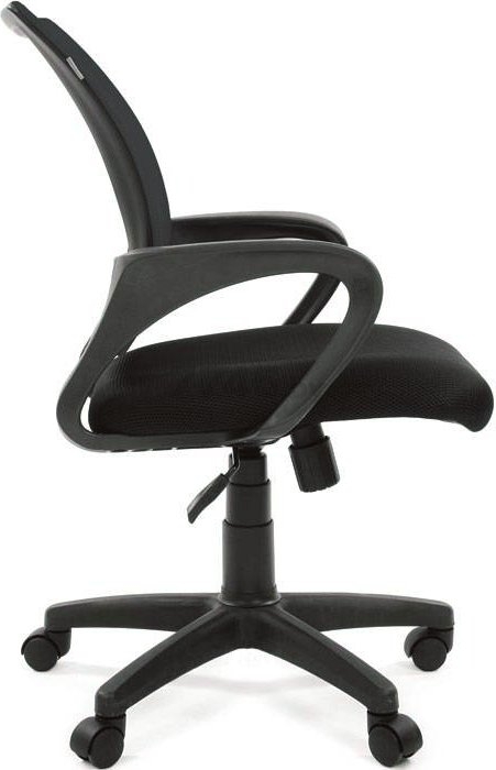 Кресло компьютерное CHAIRMAN 696 Black TW-01 черный - Фото 3