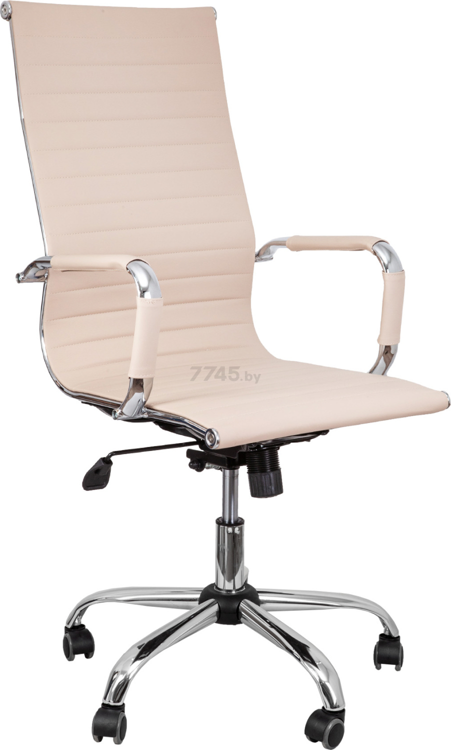 Кресло компьютерное AKSHOME Elegance New Eco бежевый (71490)