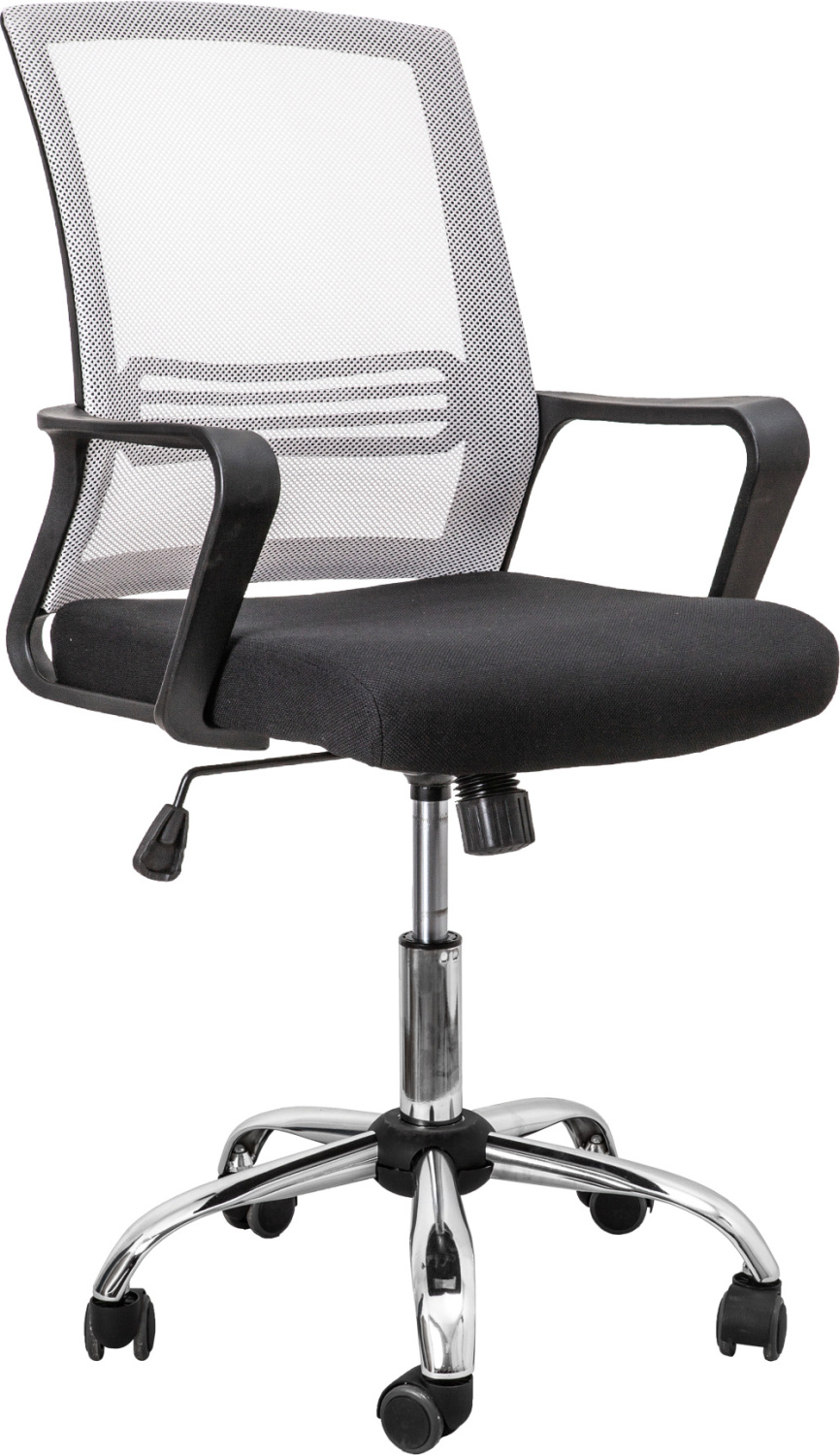 Кресло компьютерное AKSHOME Oliver серый/черный (70047)