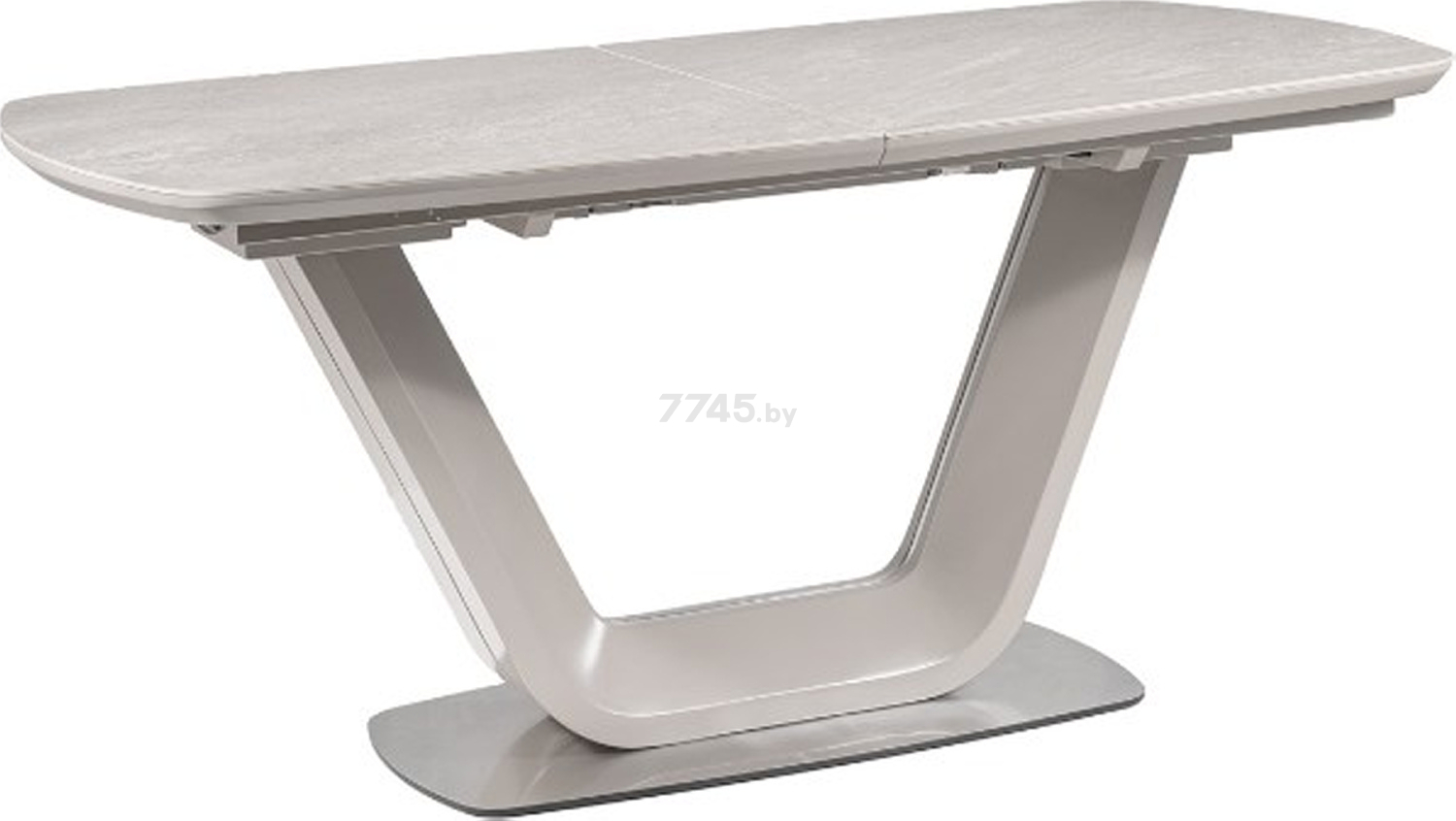 Стол кухонный SIGNAL Armani Ceramic серый матовый 160-220х90х76 см (ARMANISZ160)