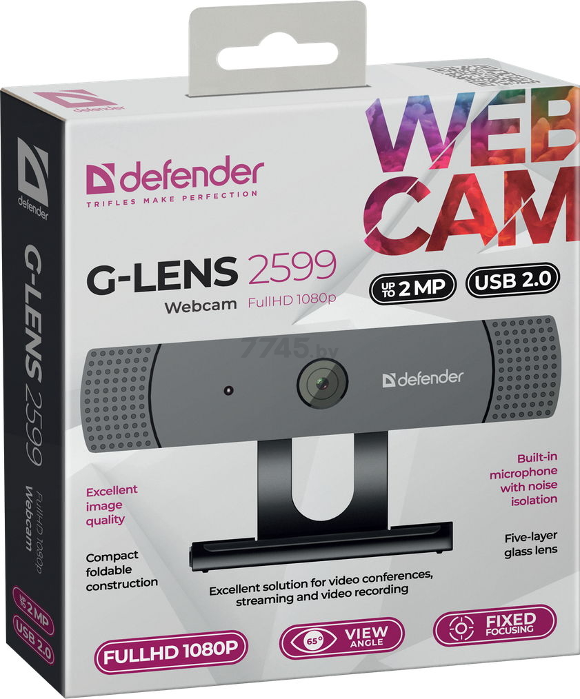 Веб-камера DEFENDER G-lens 2599 (63199) - Фото 10