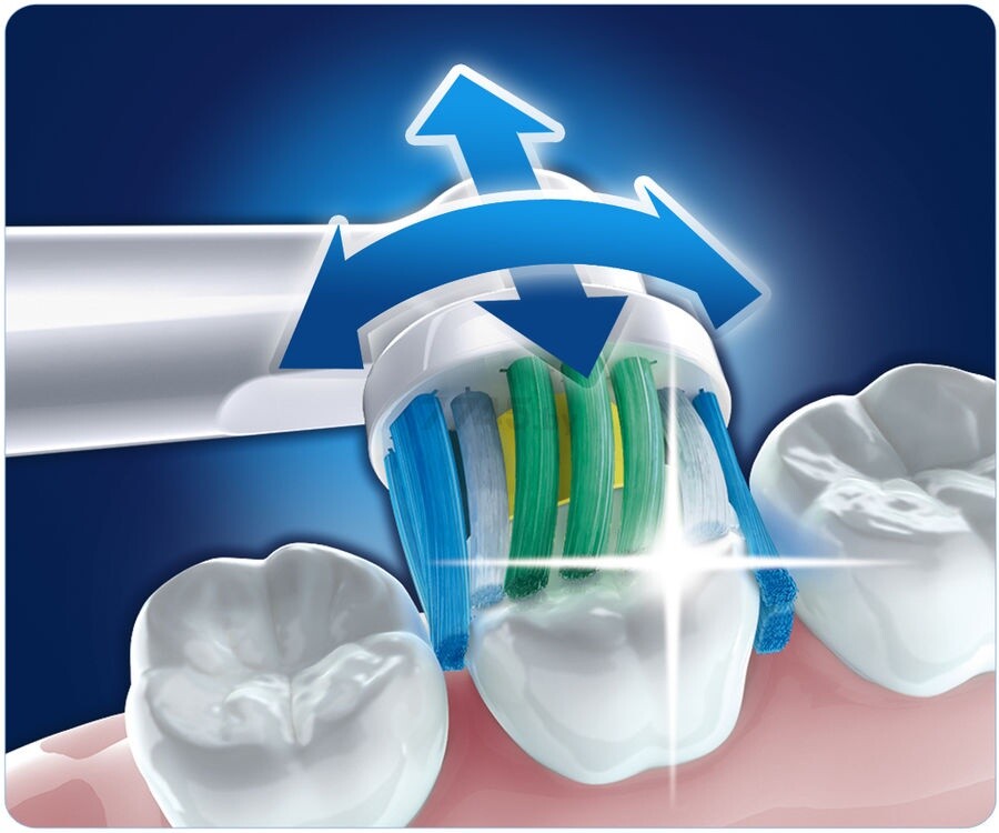 Набор подарочный ORAL-B Зубная щетка электрическая Vitality 3D White D12.513 (4210201193234) - Фото 2