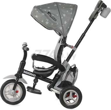 Велосипед детский LORELLI Moovo Air Grey Black Stars (10050462001) - Фото 2