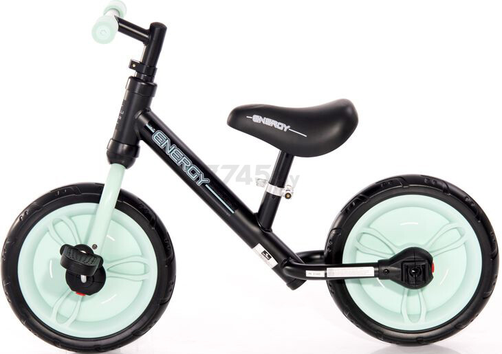 Велосипед-беговел LORELLI Energy 2 в 1 Black Green (10050480003) - Фото 6
