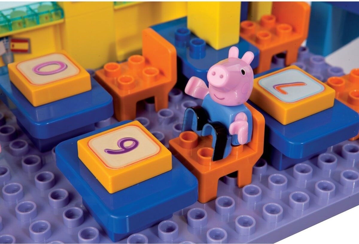 Конструктор BIG Peppa Pig Школа 87 элементов (800057075) - Фото 3