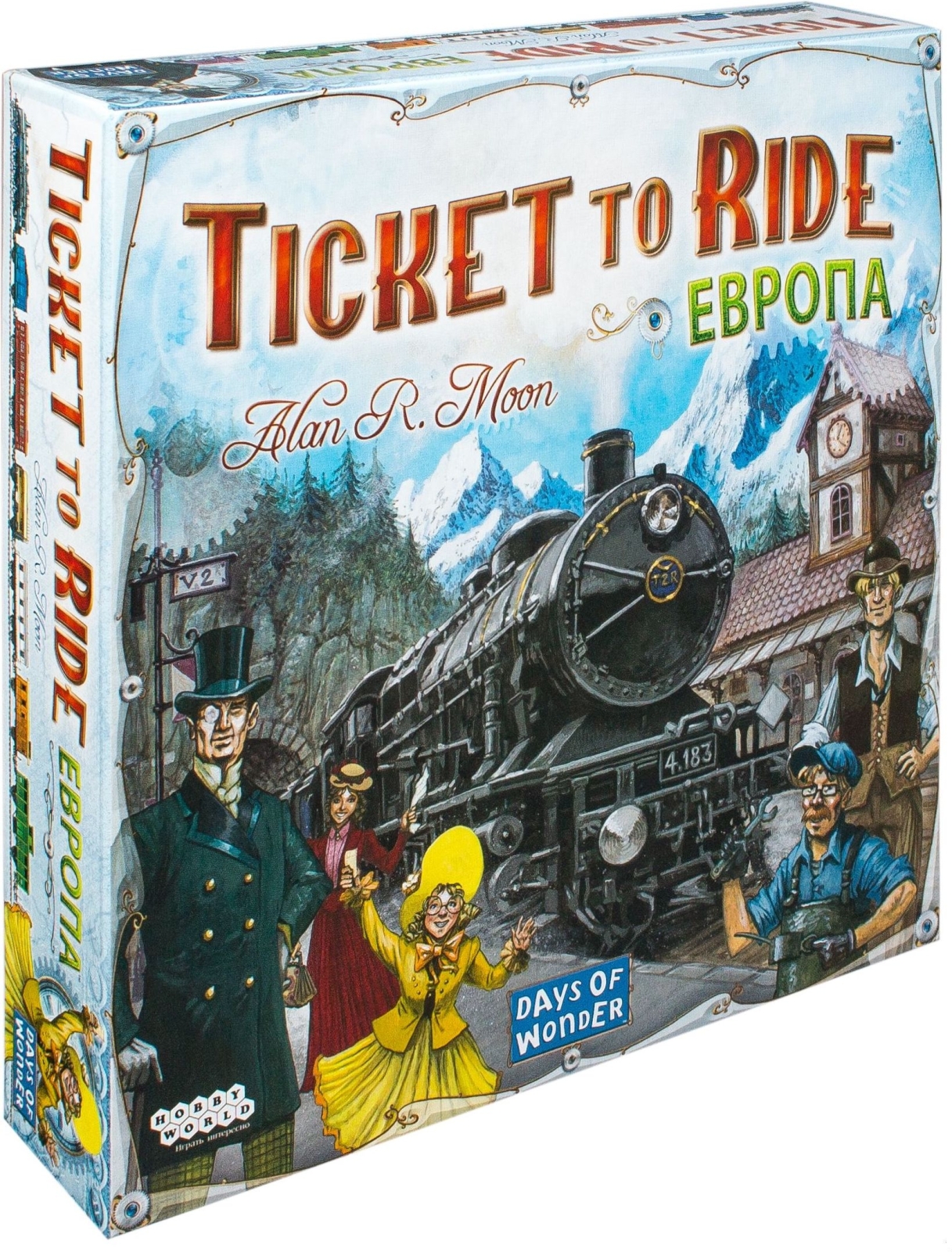 Игра настольная HOBBY WORLD Ticket to Ride Европа 3 издание (1032)