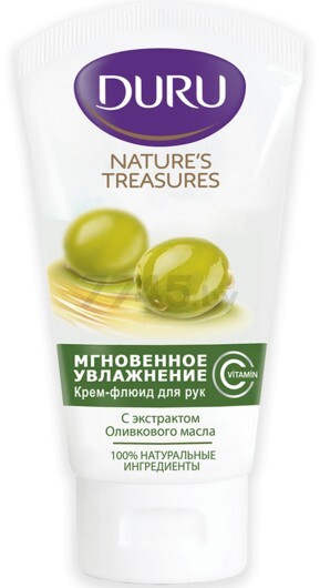 Крем для рук DURU Nature's Treasures Оливковое масло 75 мл (9261041021)