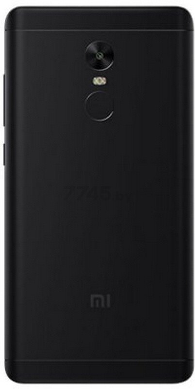 Смартфон XIAOMI Redmi Note 4X 32GB Black - Фото 4