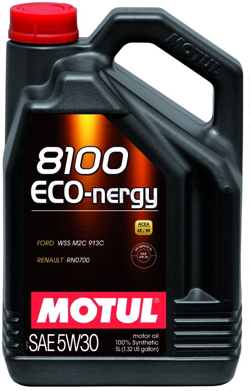 Моторное масло 5W30 синтетическое MOTUL 8100 Eco-Nergy 5 л (102898)