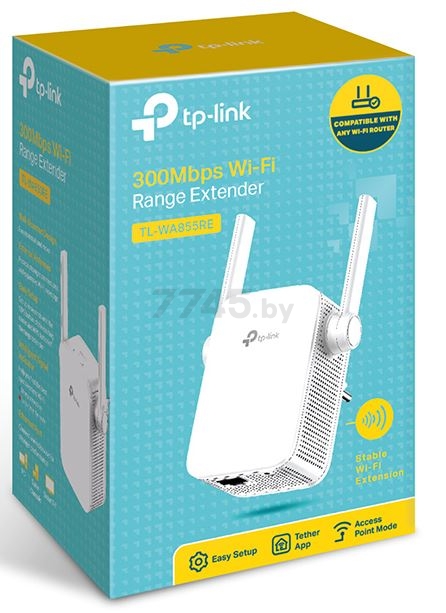 Усилитель сигнала Wi-Fi TP-LINK TL-WA855RE - Фото 3