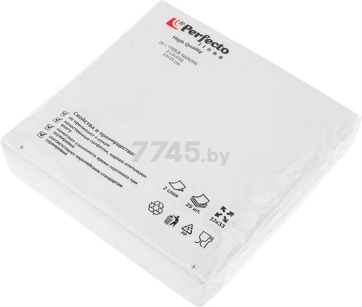 Салфетки бумажные PERFECTO LINEA Pro Colour 25 штук (66-001263)