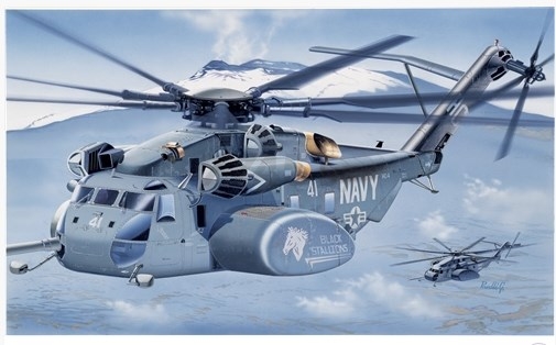 Сборная модель ITALERI Вертолет MH-53 E SEA Dragon 1:72 (1065) - Фото 2