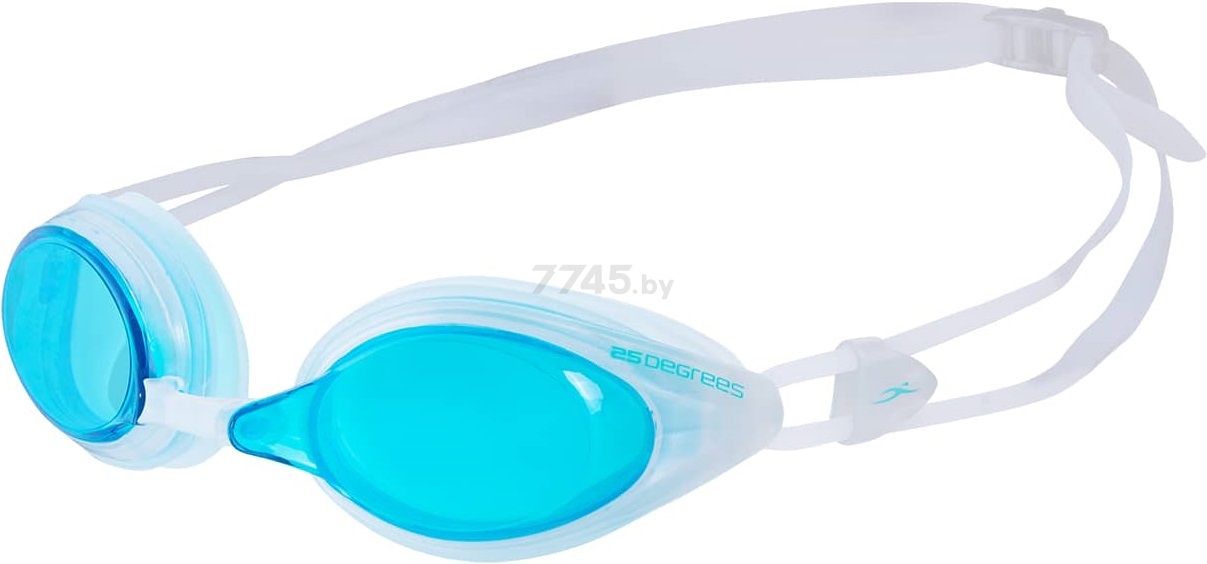 Очки для плавания 25DEGREES Pulso белый/голубой (25D03-PL20-20-30)
