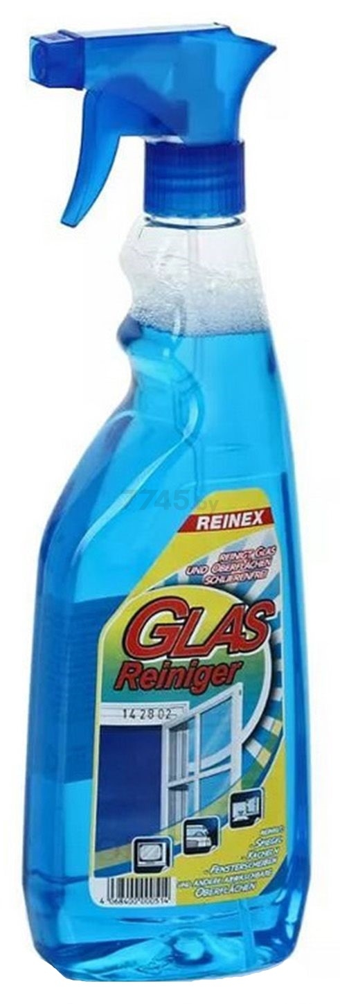 Средство чистящее для стекол REINEX Glasreinger 0,75 л (98)