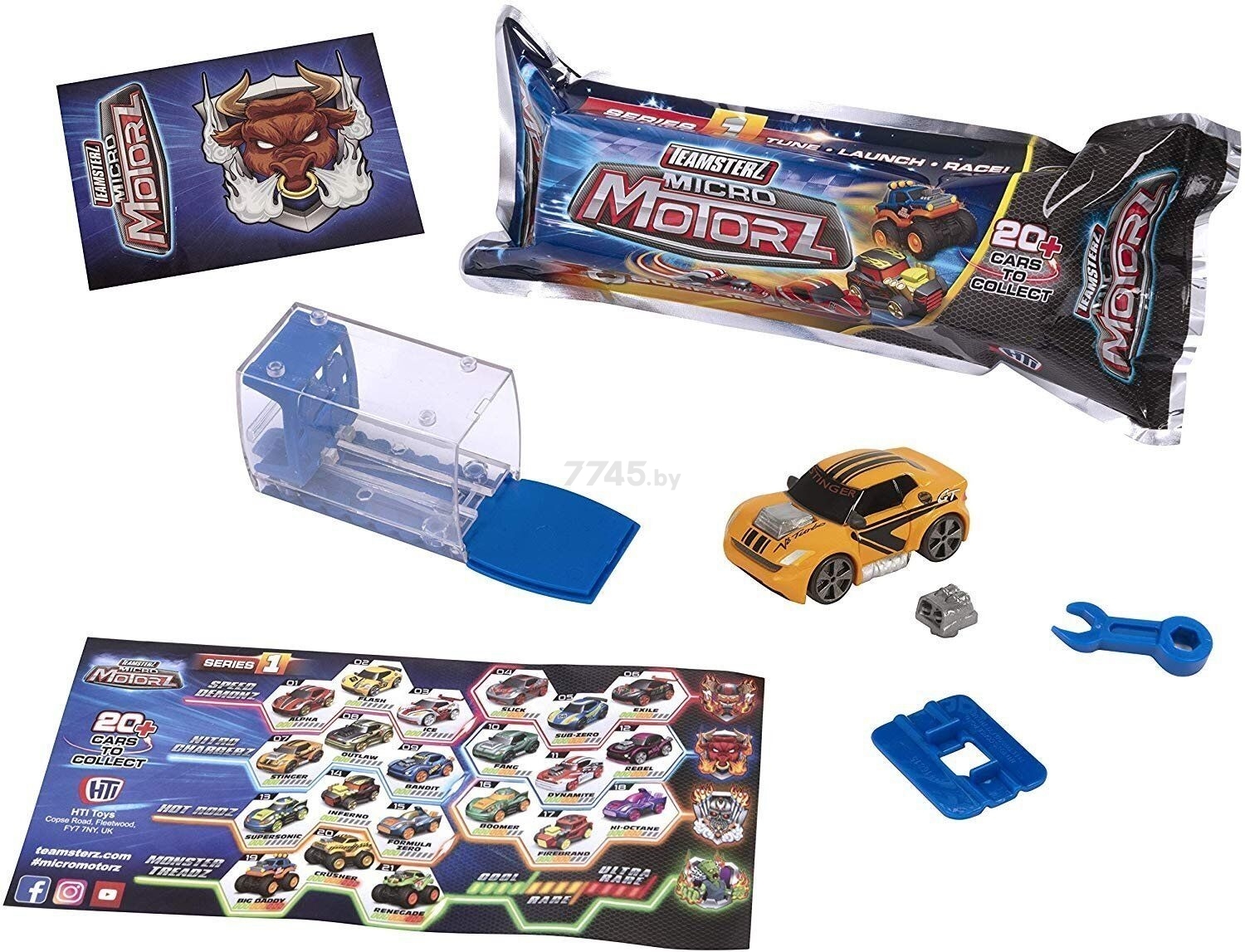 Игровой набор TEAMSTERZ Micro Motorz Серия 1 (1416815)