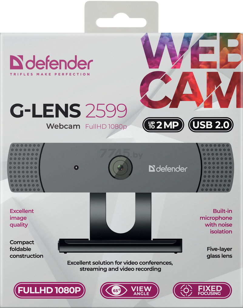 Веб-камера DEFENDER G-lens 2599 (63199) - Фото 11