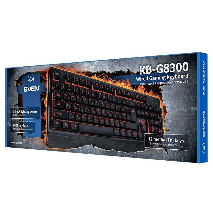 Клавиатура игровая SVEN KB-G8300 - Фото 11
