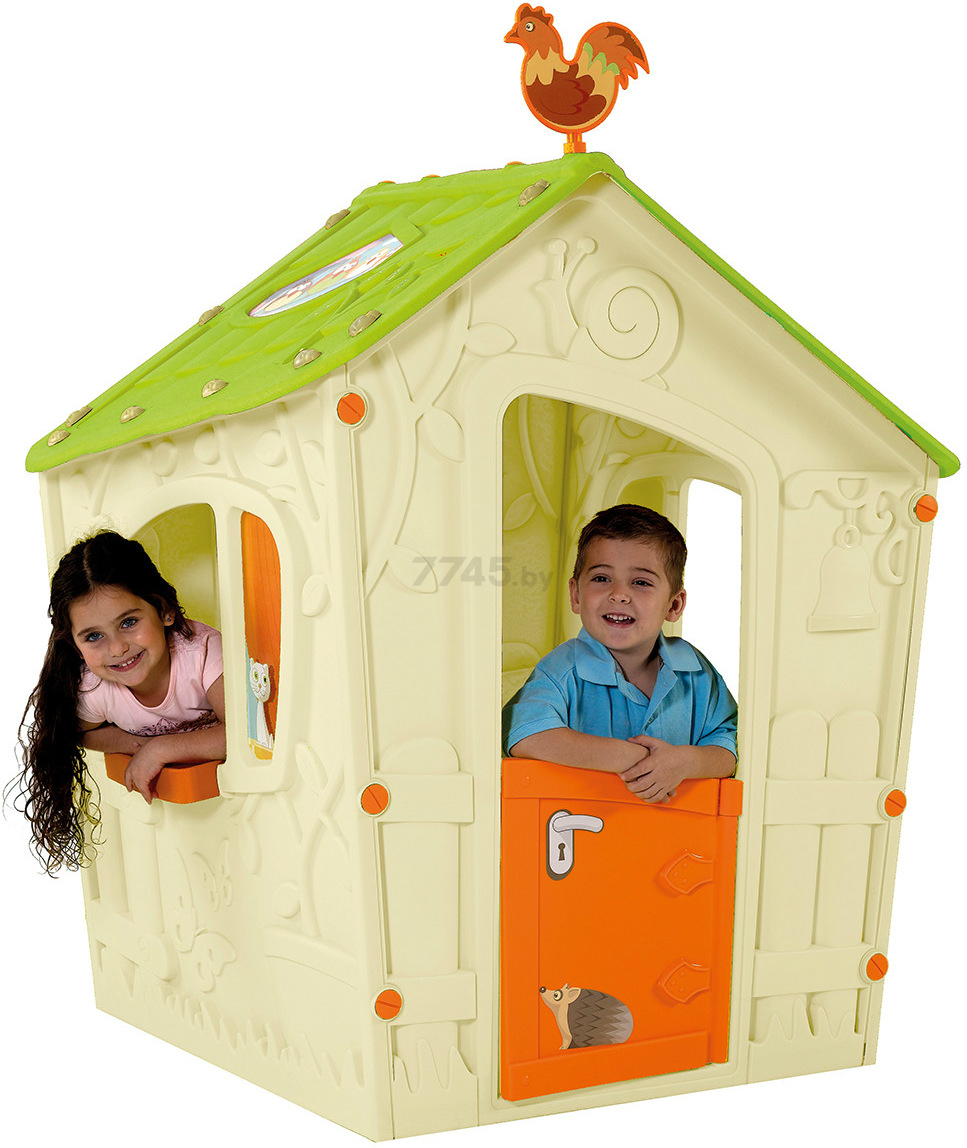 Домик детский игровой KETER Magic Playhouse бежевый (231601) - Фото 7