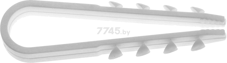Дюбель-хомут для круглого кабеля 5-10 мм белый STARFIX 100 штук (SM-96276-100)