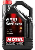 Моторное масло 5W30 полусинтетическое MOTUL 6100 Save-Clean 5 л (107968)